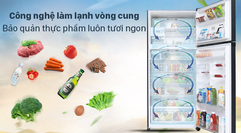 Tủ lạnh Panasonic Inverter 234 lít NR-TV261APSV Tủ lạnh Panasonic Inverter 234 lít NR-TV261APSV