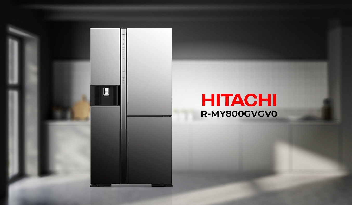 Tủ lạnh Hitachi Inverter 569 lít R-MY800GVGV0 MIR