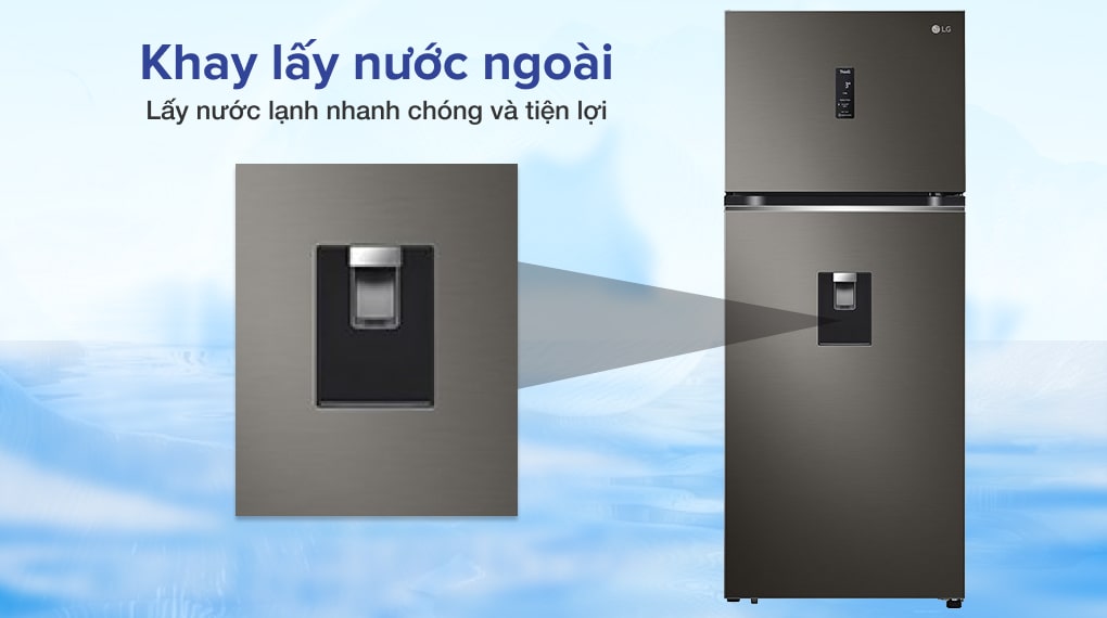 Tủ lạnh LG Inverter 374 lít GN-D372BLA Tủ lạnh LG Inverter 374 lít GN-D372BLA