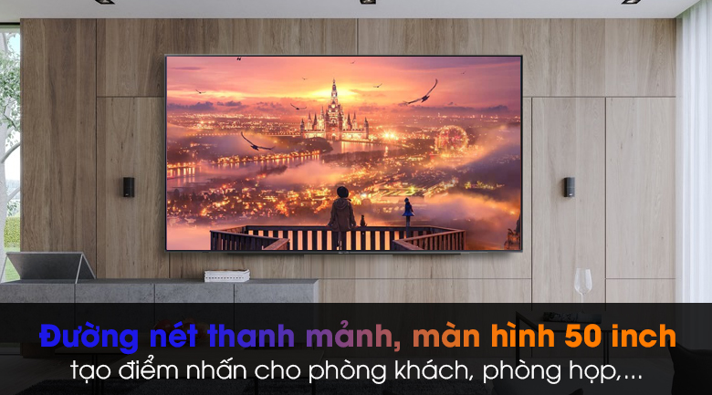 Smart Tivi Samsung 4K Crystal UHD 50 inch UA50AU7200