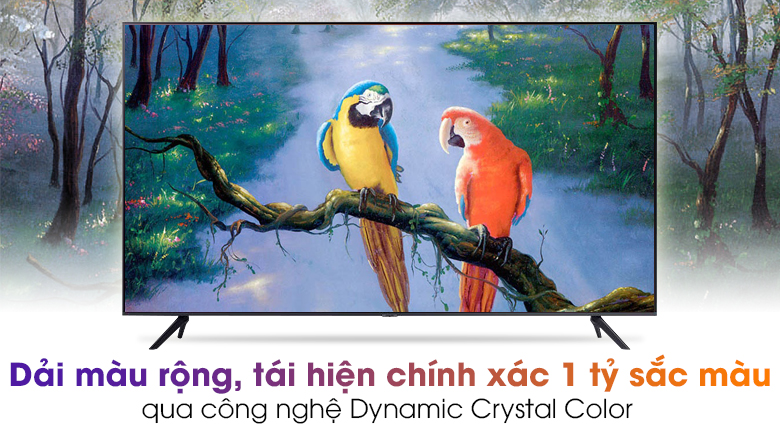 Smart Tivi Samsung 4K Crystal UHD 50 inch UA50AU7200