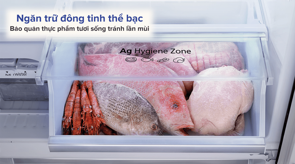 Tủ lạnh Panasonic 550 lít NR-DZ601YGKV