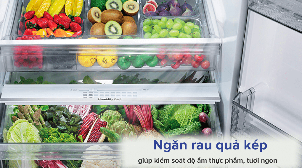 Tủ lạnh Panasonic 550 lít NR-DZ601YGKV