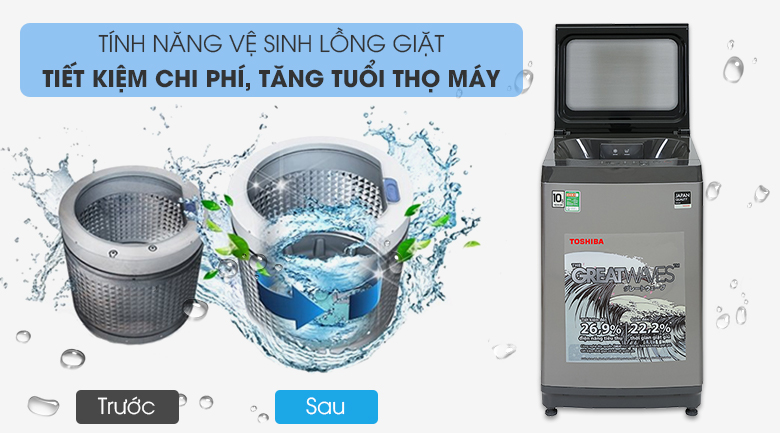 Máy giặt Toshiba 10.5 kg AW-UK1150HV(SG) Máy giặt Toshiba 10.5 kg AW-UK1150HV(SG)