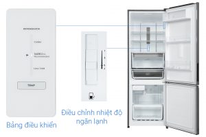 Tu Lanh Electrolux Inverter 335 Lit Ebb3702k A