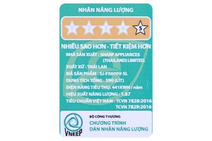 Tu Lanh Sharp Inverter 525 Lit Sj Fx600v Sl