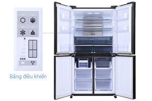 Tu Lanh Sharp Inverter 525 Lit Sj Fx600v Sl