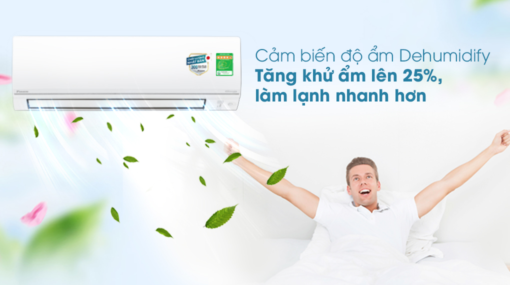 Máy lạnh 2 chiều Daikin Inverter 2 HP FTHF50VVMV