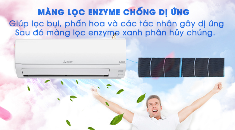 Điều hòa Mitsubishi Electric 1 chiều 12283 BTU MS-JS35VF