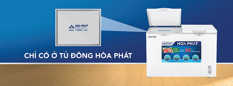Tủ đông Hòa Phát 245 lít HCF 606S2Đ2
