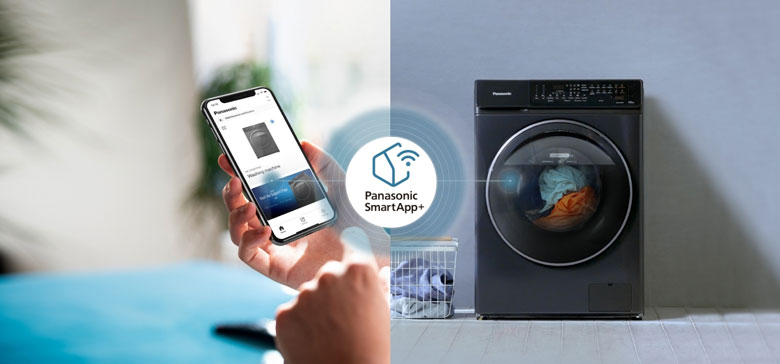 Máy giặt sấy Panasonic Inverter 9 kg NA-S96FR1BVT