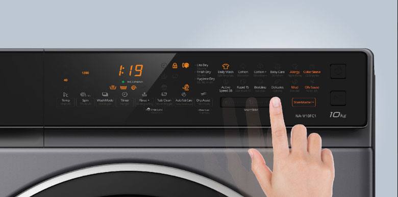 Máy giặt sấy Panasonic Inverter 10 kg NA-V10FC1LVT