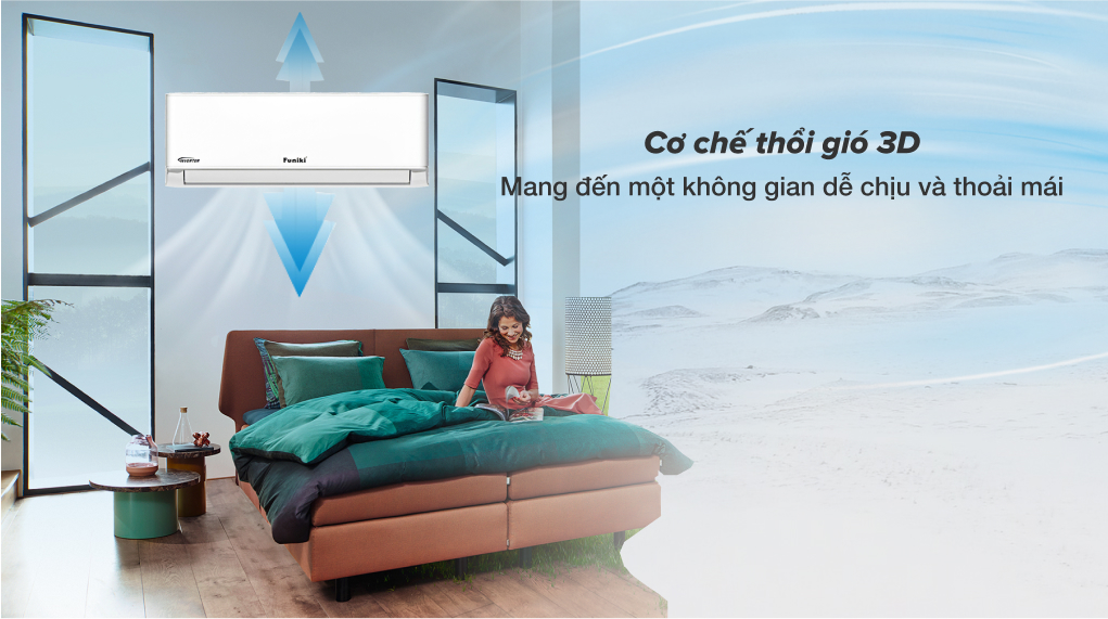 Máy lạnh Funiki Inverter 1 HP HSIC09TMU