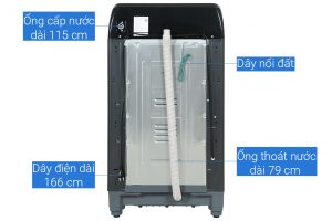 May Giat Aqua 10 Kg Aqw Dr101gt Bk