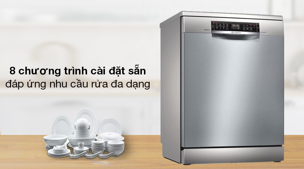 Máy rửa chén độc lập Bosch SMS6ZCI49E