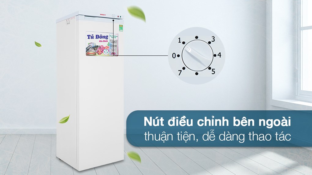 Tủ đông Sanaky 213 lít VH-230VD