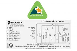 Tu Dong Sanaky 500 Lit Vh 888ka