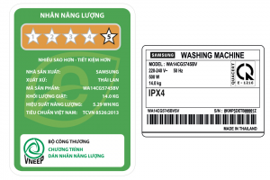 May Giat Samsung Inverter 14 Kg Wa14cg5745bvsv