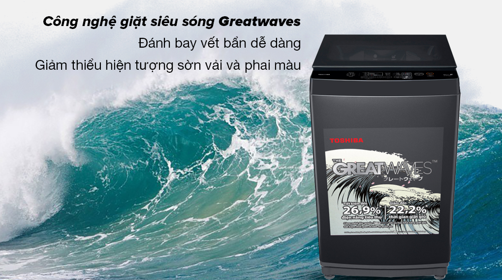 Máy giặt Toshiba 9 kg AW-M1000FV(MK)
