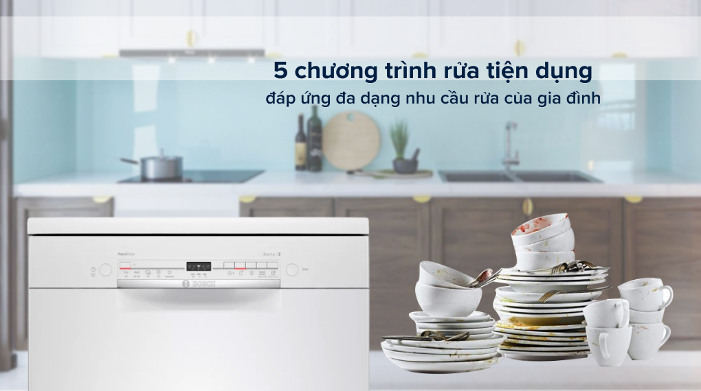 Máy rửa chén độc lập Bosch SMS2ITW04E