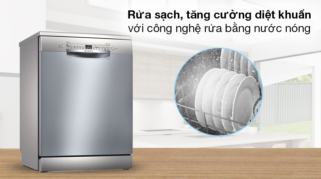 Máy rửa chén độc lập Bosch SMS2HAI12E