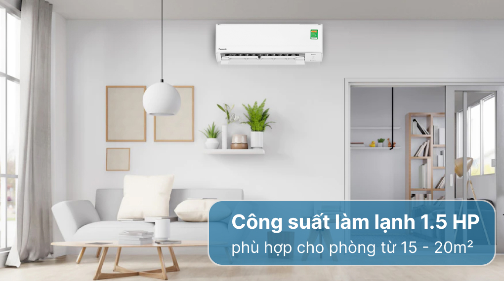 Máy lạnh Panasonic Inverter 1.5 HP CU/CS-PU12ZKH-8