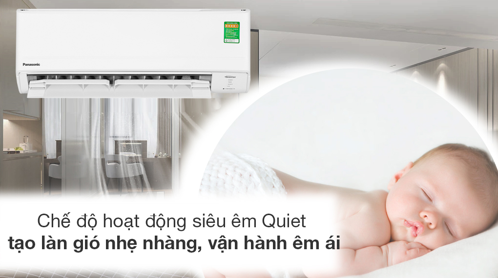 Máy lạnh Panasonic Inverter 1.5 HP CU/CS-PU12ZKH-8