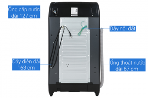 May Giat Aqua 12 Kg Aqw Fr120ht Bk