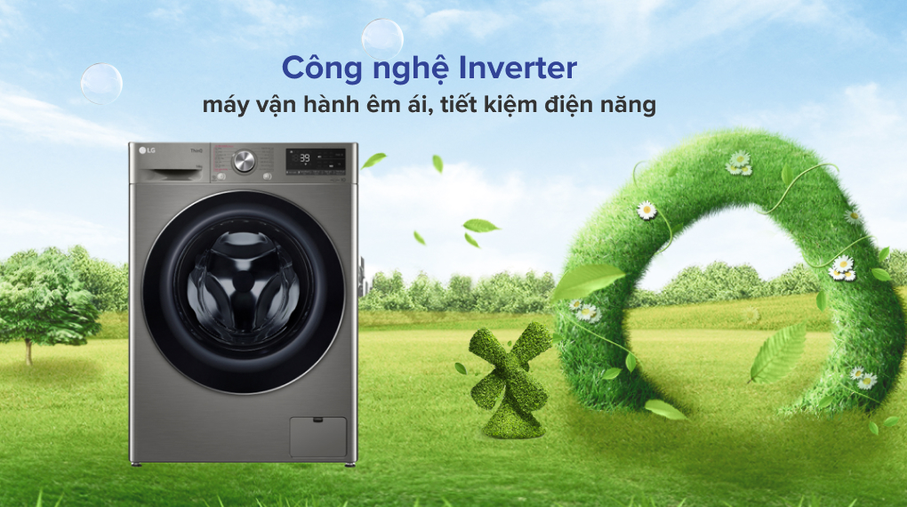 Máy giặt LG Inverter 14 kg FV1414S3P