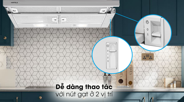 Máy hút mùi âm tủ Hafele HH-S70A (533.89.031)