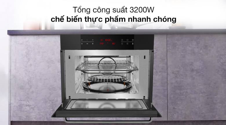 Lò vi sóng có nướng lắp âm Hafele HO-KT45B (535.02.731) 44 lít
