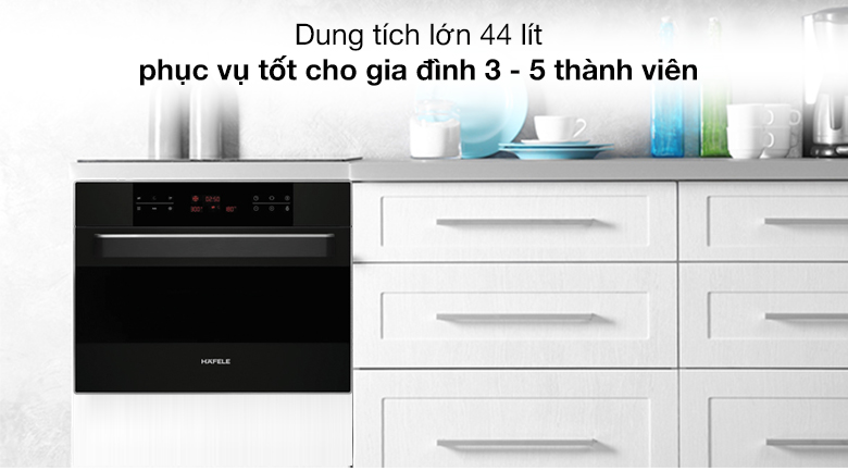Lò vi sóng có nướng lắp âm Hafele HO-KT45B (535.02.731) 44 lít