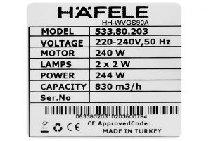 May Hut Mui Kinh Vat Hafele Hh Wvgs90a 53380.203)