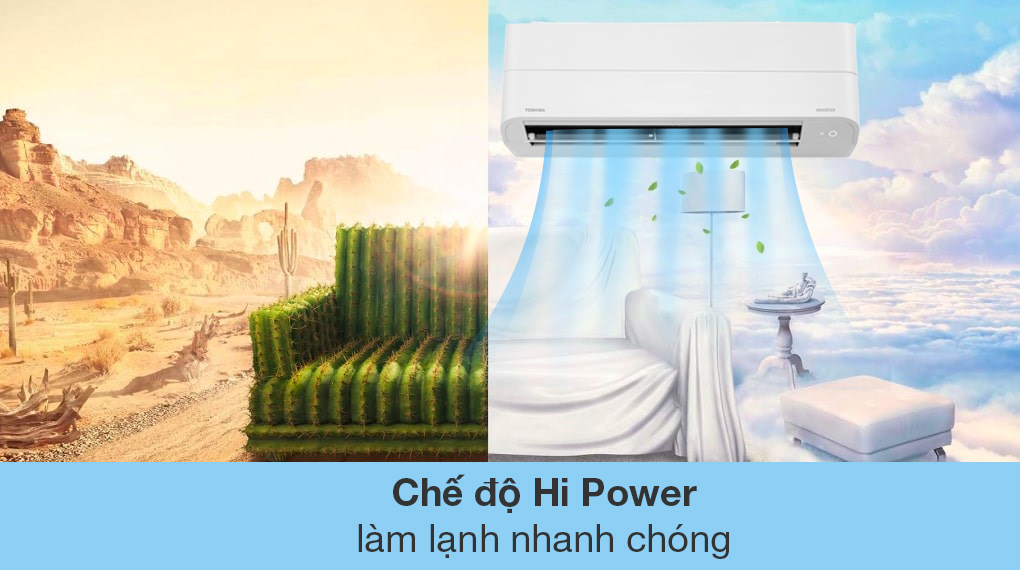 Máy lạnh Toshiba Inverter 1.5 HP RAS-H13Z1KCVG-V