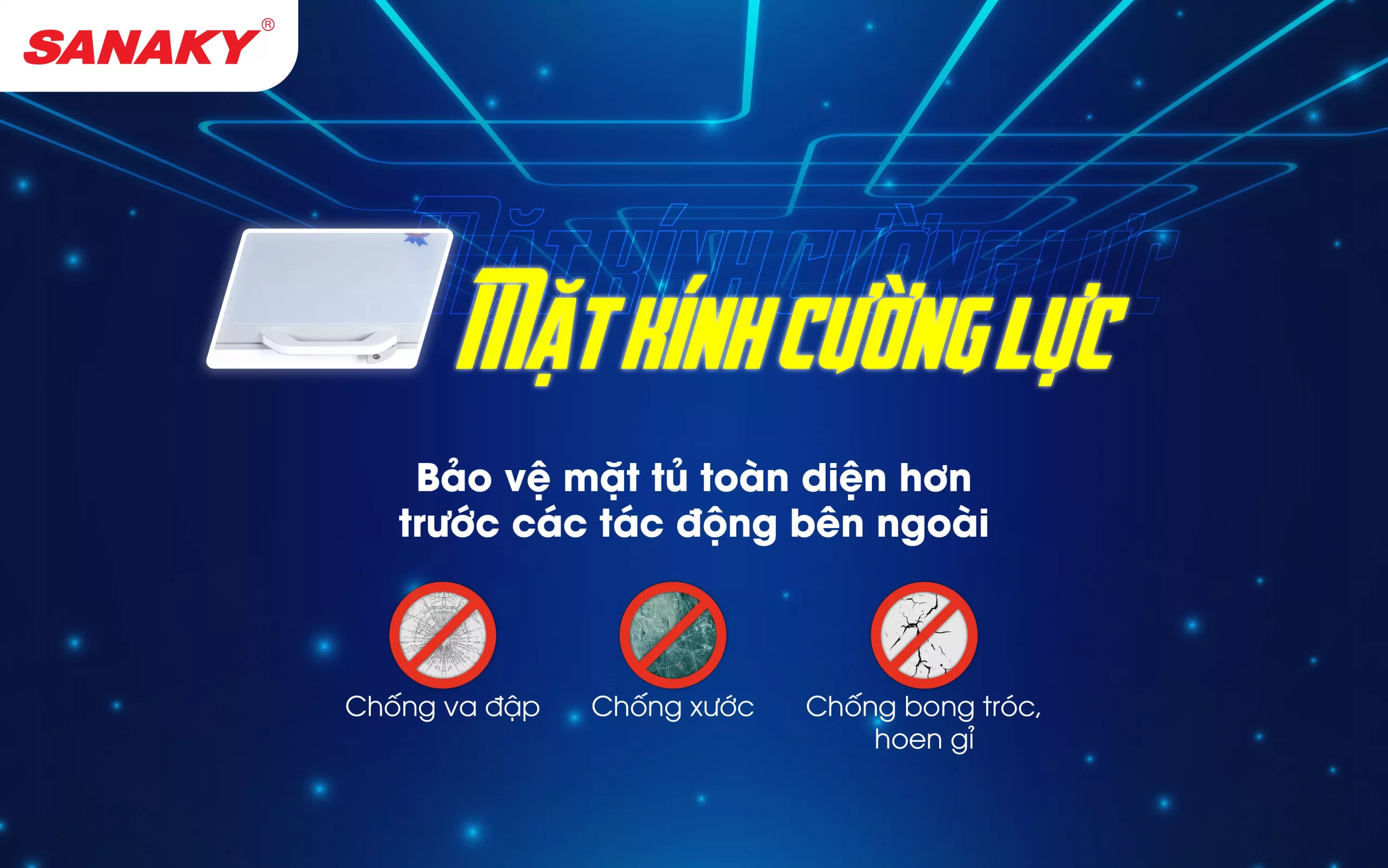 Tủ đông Sanaky 410 lít VH-5699HYK