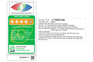 Google Tivi Mini LED Sony 4K 75 inch K 75XR70