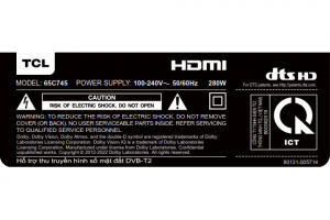 Google Tivi QLED TCL 4K 65 inch 65C745