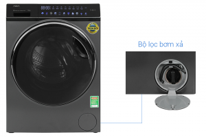 Máy giặt Aqua Inverter 10 kg AQD-DDW1000J BK