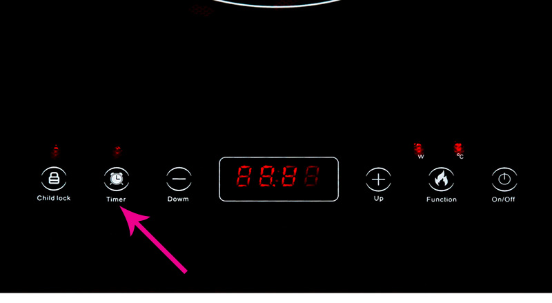 Hẹn giờ - Bếp từ đôi Sunhouse SHB9101