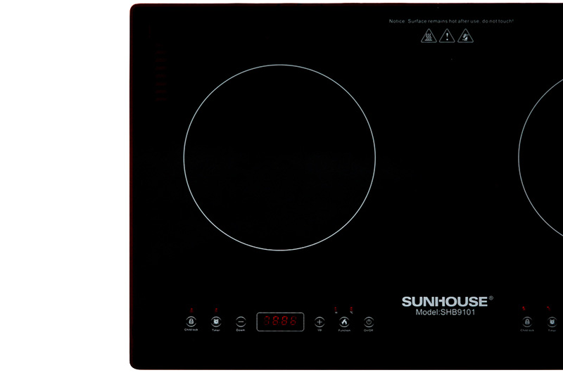 Dễ dùng - Bếp từ đôi Sunhouse SHB9101