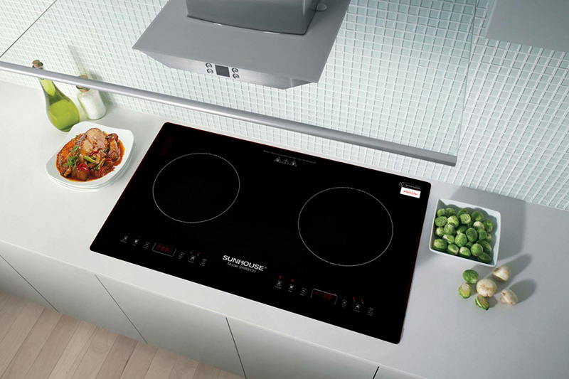 Sang đẹp - Bếp từ đôi Sunhouse SHB9101