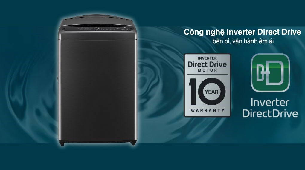 Máy giặt LG AI DD Inverter 17 kg TV2517SV7J - công nghệ Inverter