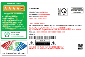 Smart Tivi QLED Samsung 4K 85 inch QA85Q80D