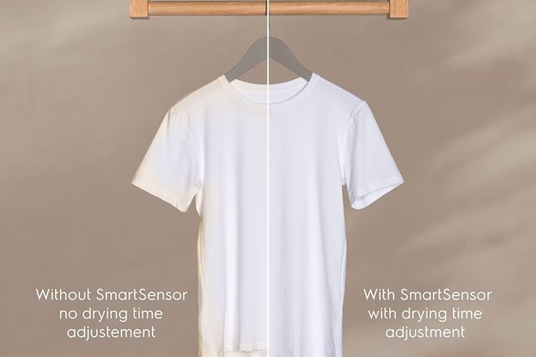 Máy sấy thông hơi ELECTROLUX 9 kg EDS904H3WC - Công Nghệ SmartSensors