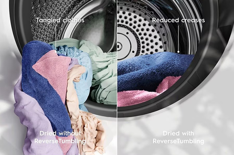 Máy sấy thông hơi ELECTROLUX 9 kg EDV904N3SC - Giữ quần áo luôn bền màu