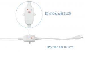 Máy nước nóng gián tiếp Ariston 30 lít 2500W SLIM3 30 LUX