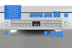 Máy rửa chén độc lập Bosch SMS2HTI79E