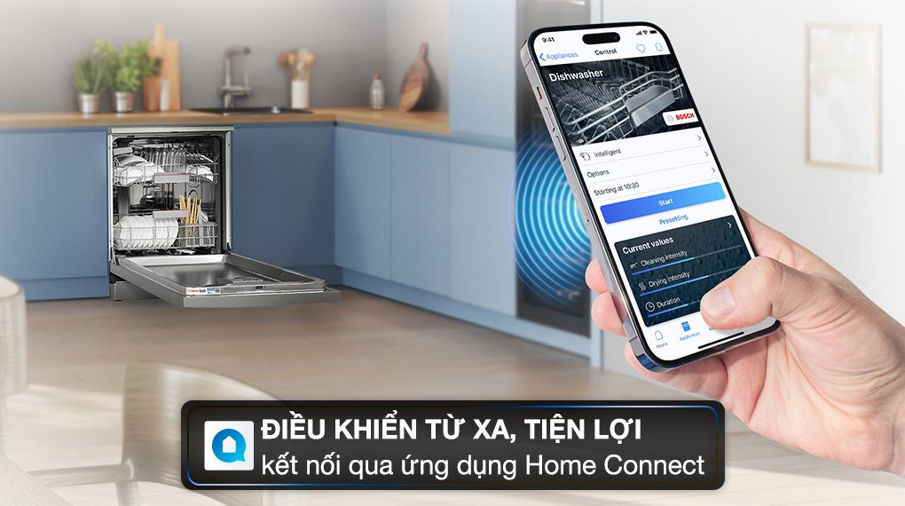 Máy rửa chén độc lập Bosch SMS4EKI06E - Tiện ích Máy rửa chén độc lập Bosch SMS4EKI06E - Tiện ích