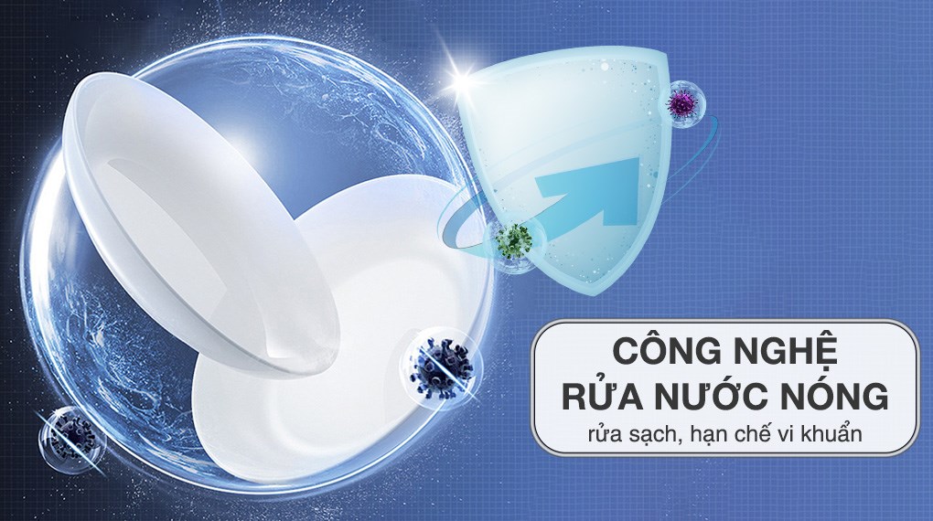 Máy rửa chén độc lập Bosch SMS4IKC62T - Công nghệ rửa - sấy