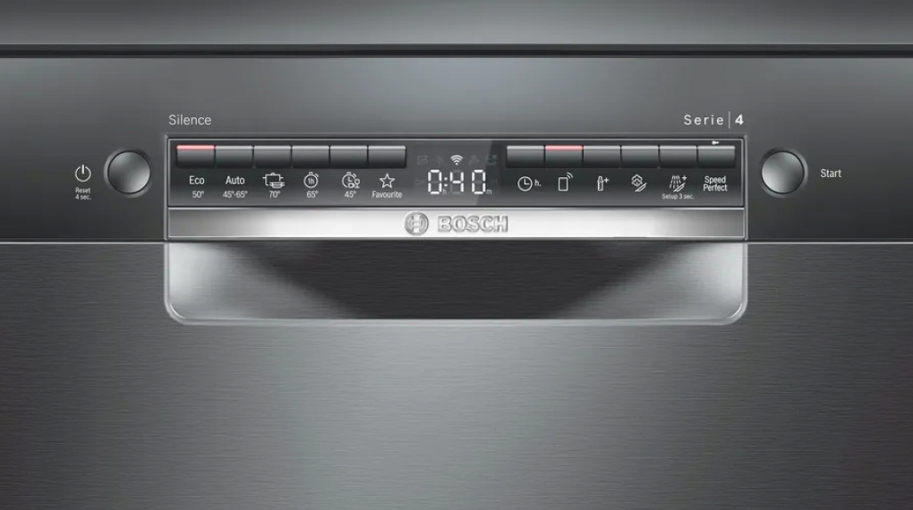 Máy rửa chén độc lập Bosch SMS4IKC62T - Bảng điều khiển